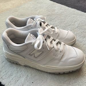 New Balance 550 shoes white/grey